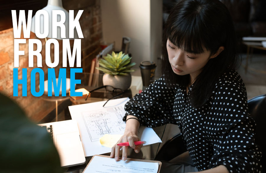 Work from home: Jobs available for home bound individuals.